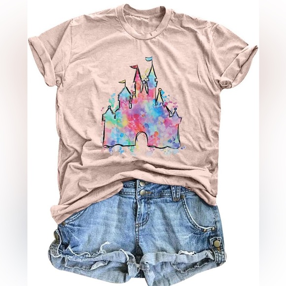 Tops - Disney Magic Castle T-shirt